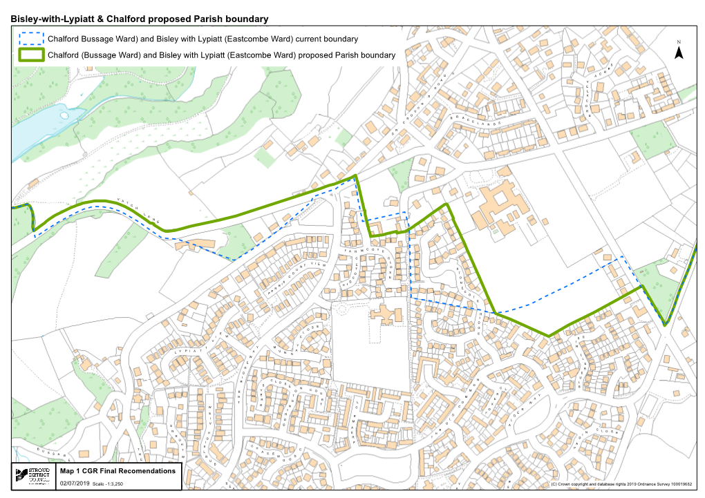 Stonehouse Proposed Parish Boundary