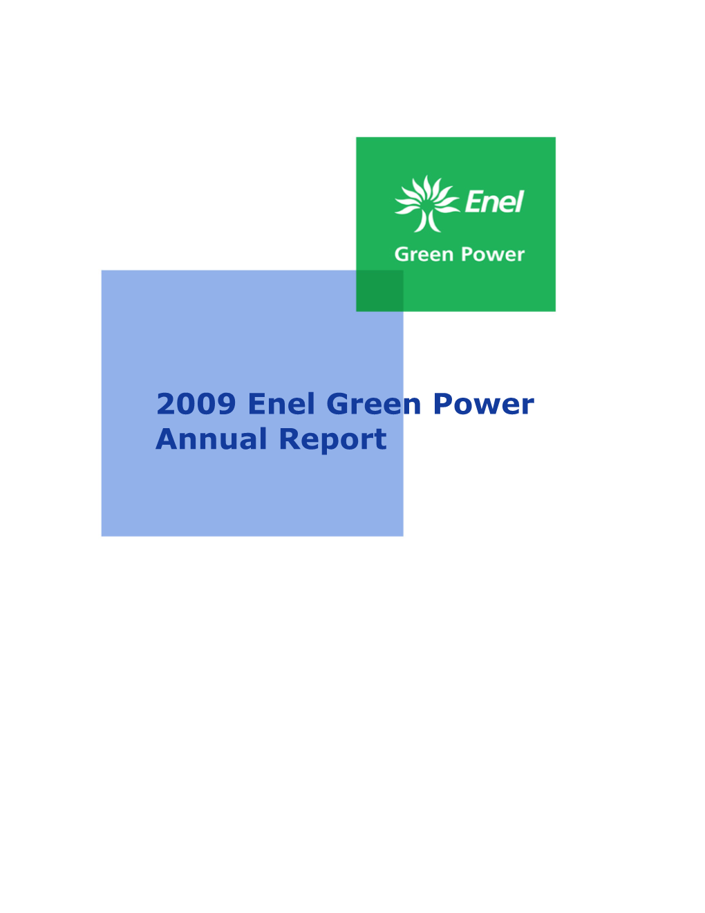 Enel Green Power Group Annual Report