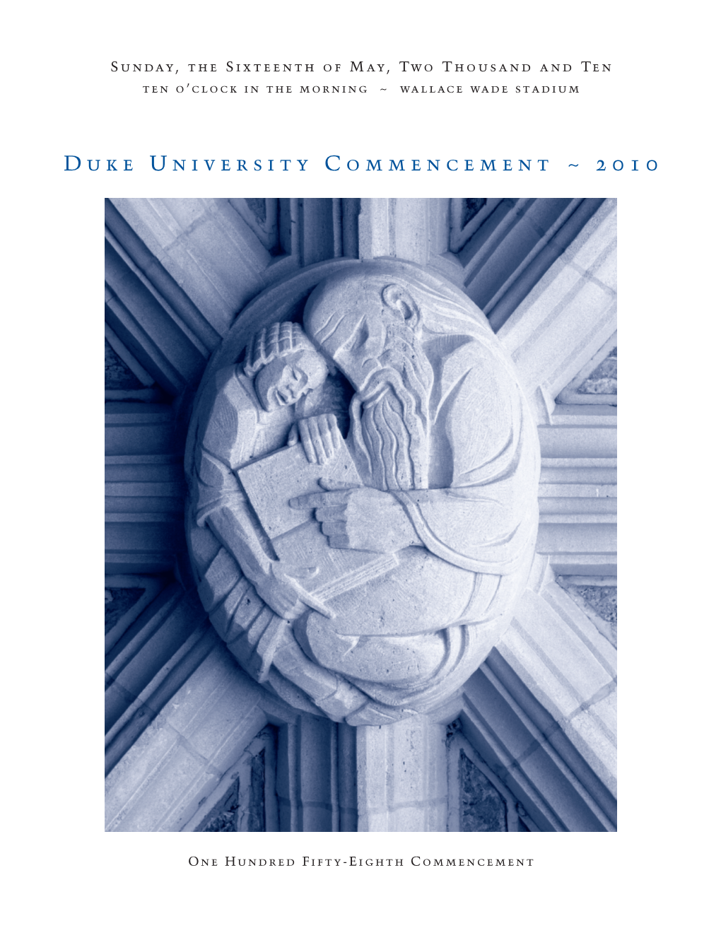 Commencement Program