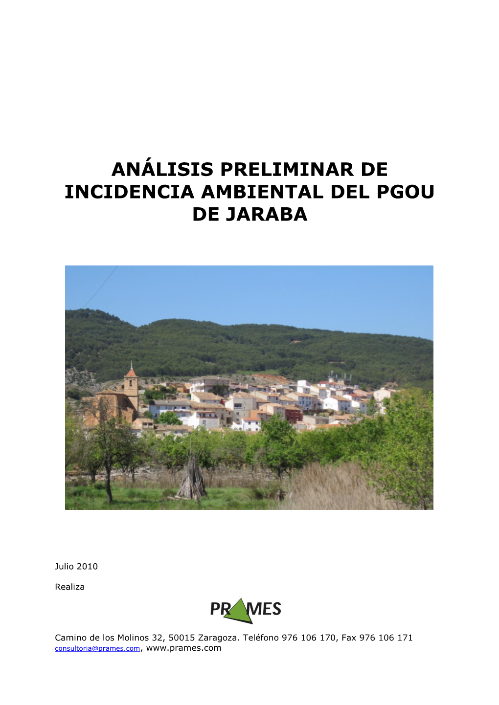 Analisis Preliminar De Incidencia Ambiental