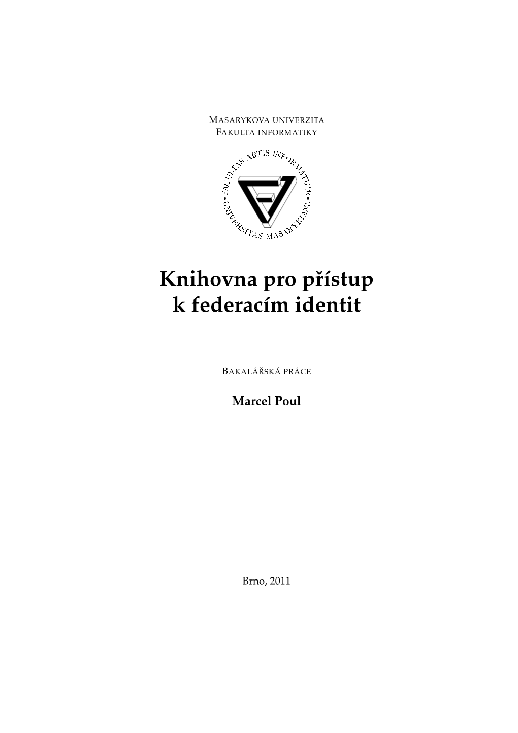 Knihovna Pro Prístup K Federacím Identit