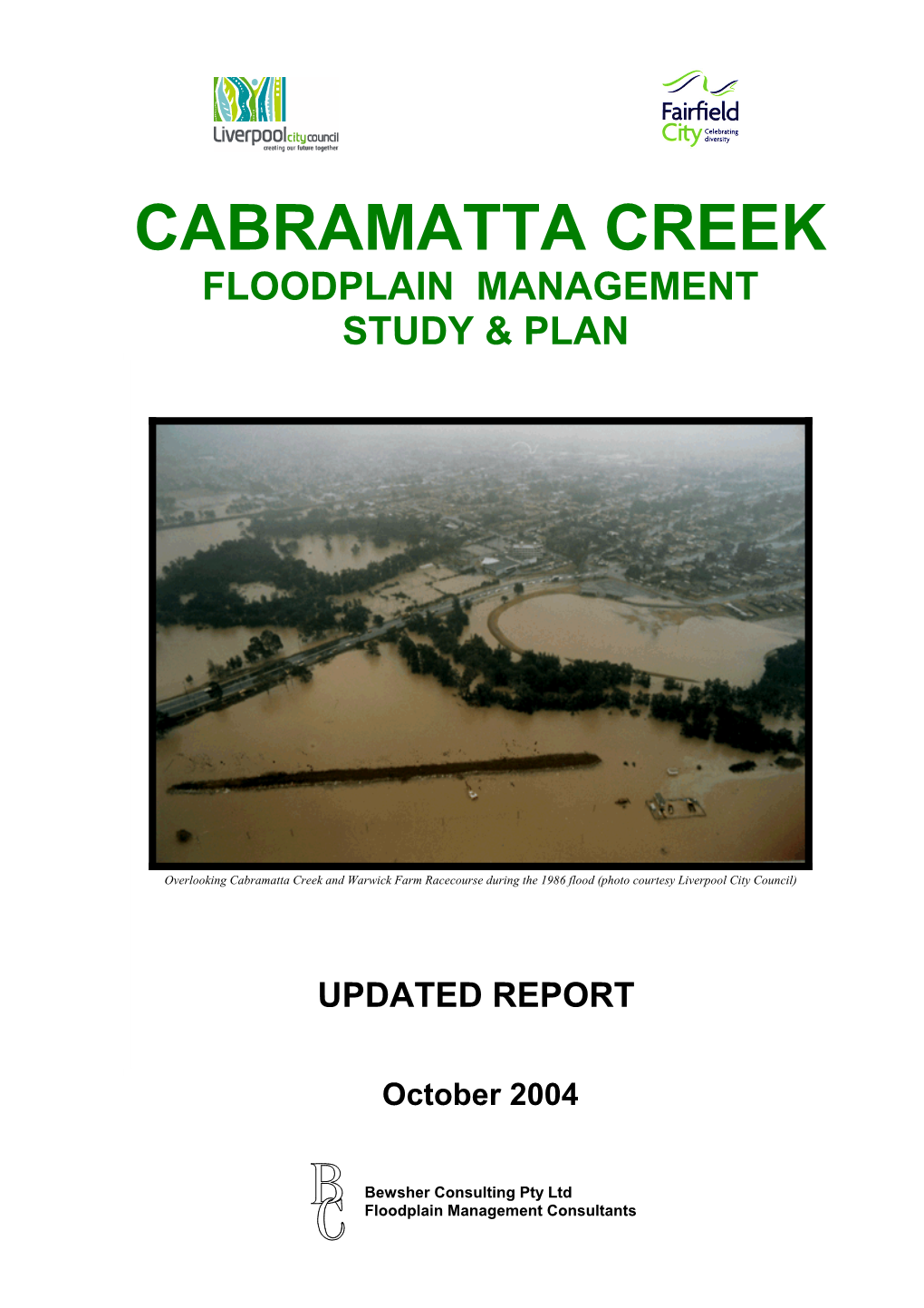 Cabramatta Creek Floodplain Management Study & Plan