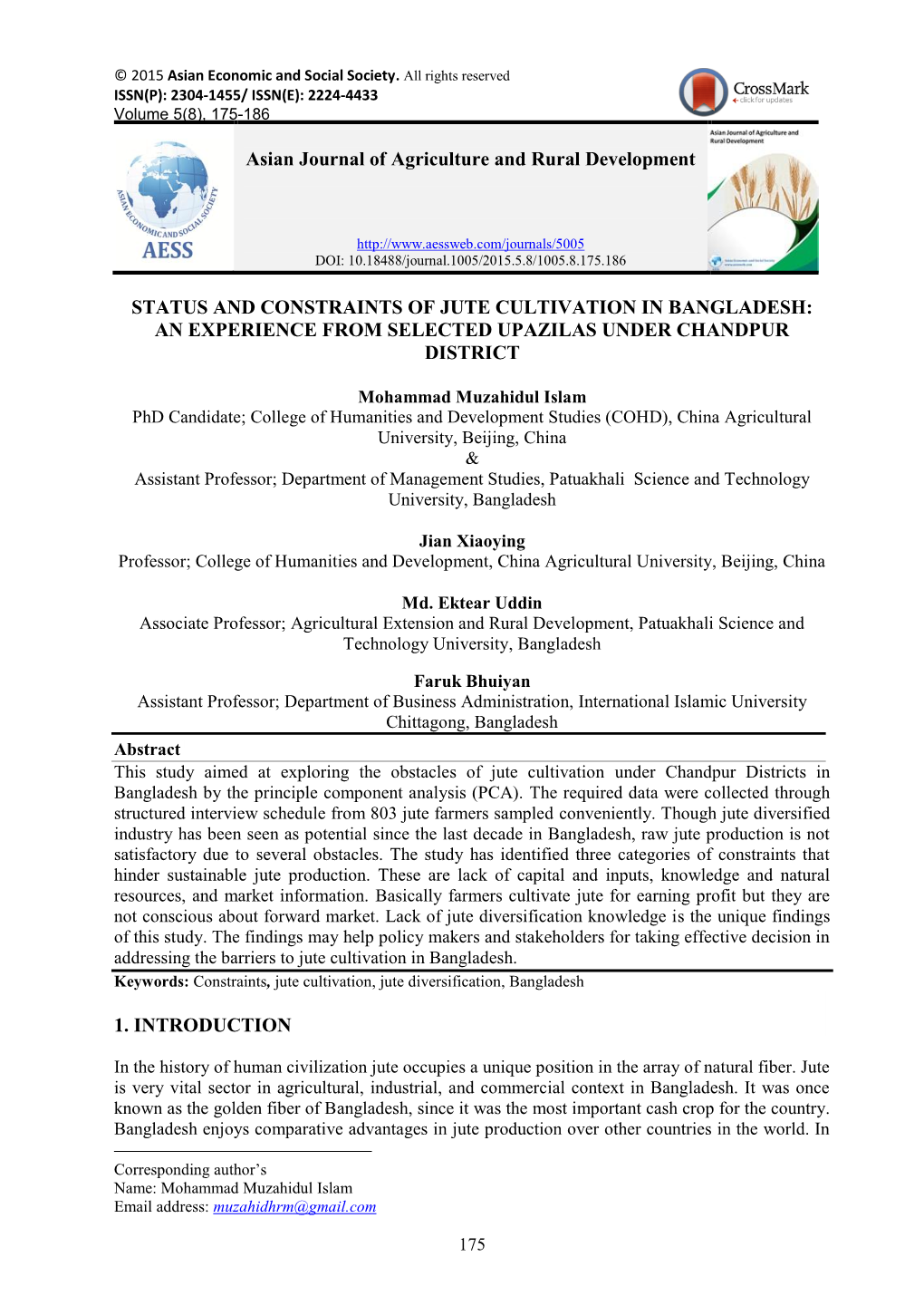 EFFECT of SELECTED INSECTICIDE on WHITEFLY (Bemisia Tabaci) INFESTING BRINJAL PLANTS