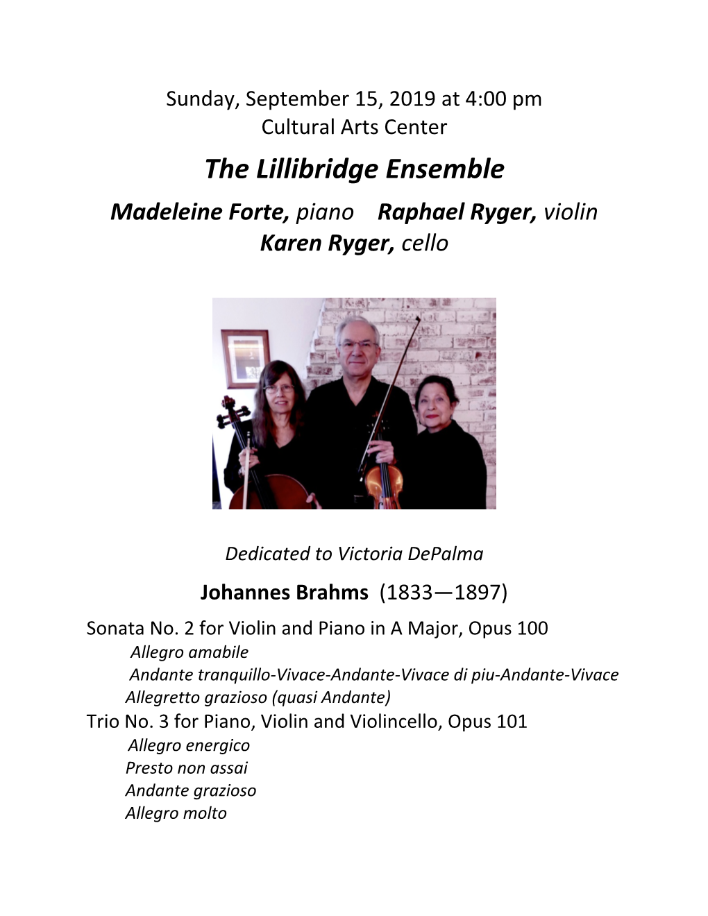 The Lillibridge Ensemble