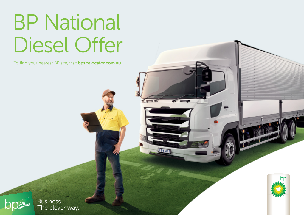 BP National Diesel Offer to Find Your Nearest BP Site, Visit Bpsitelocator.Com.Au