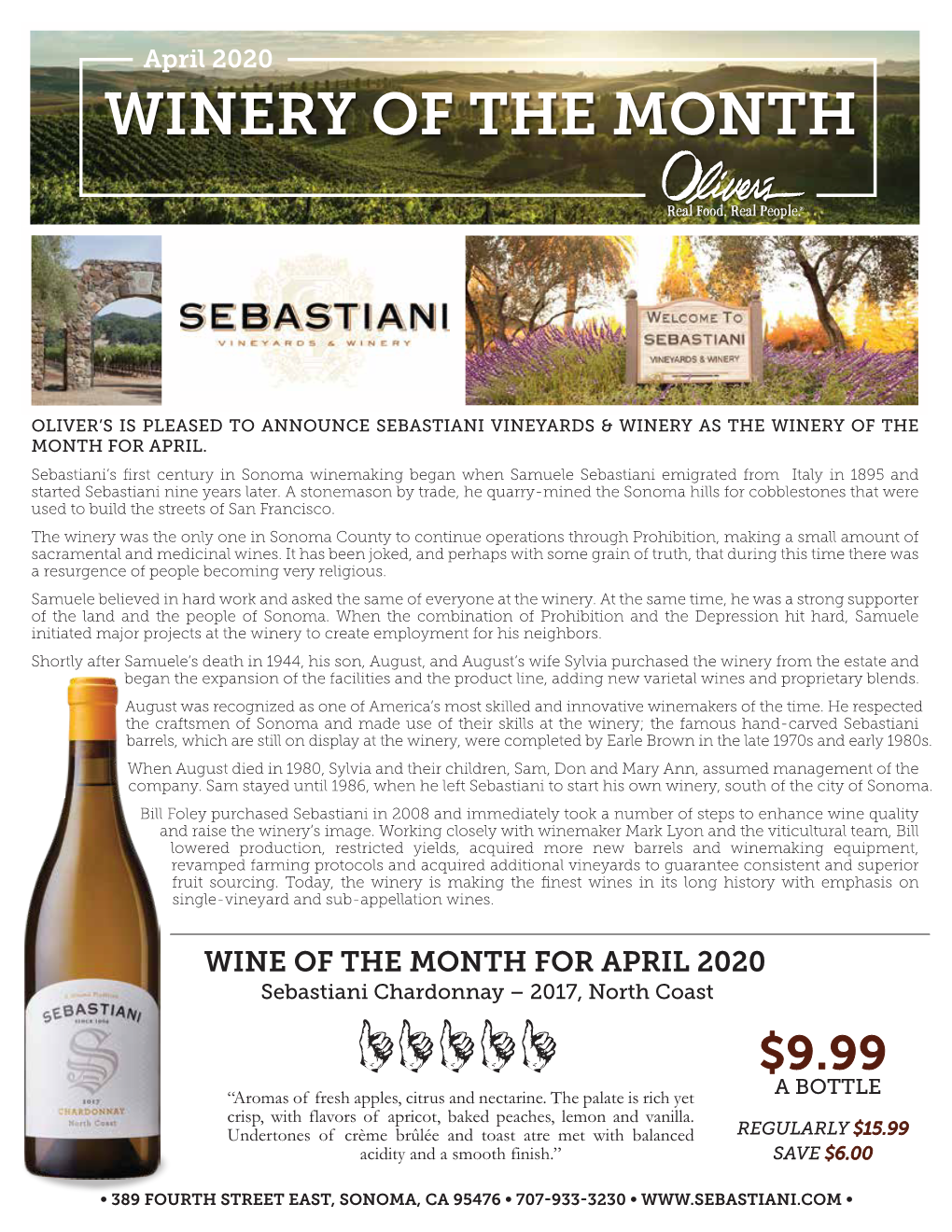 Winery of the Month
