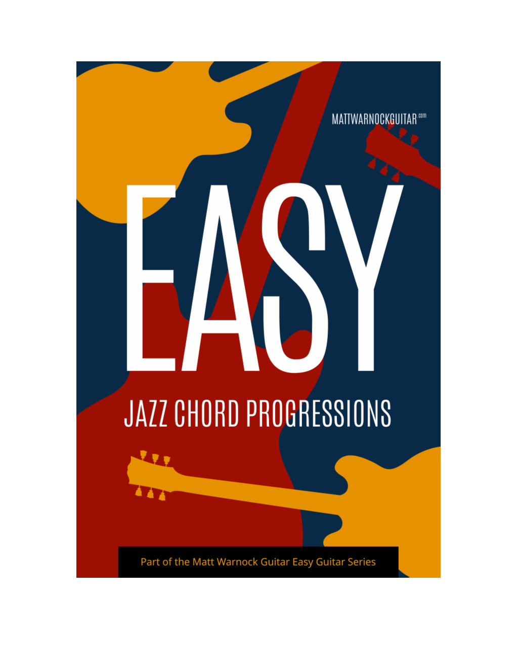 Easy Jazz Guitar Progressions