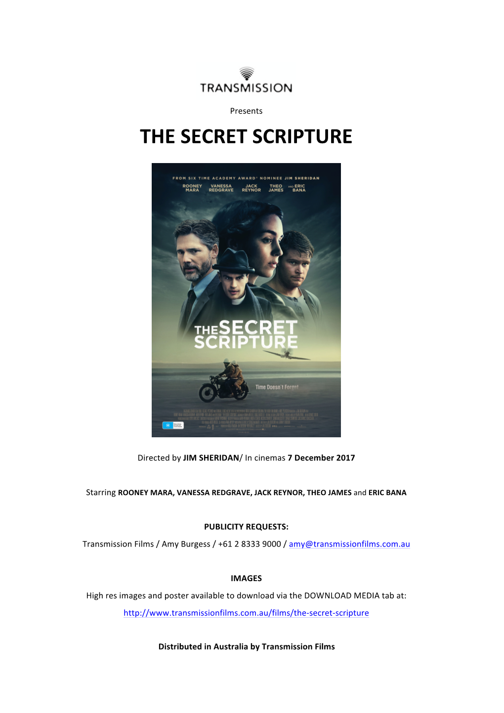 The Secret Scripture