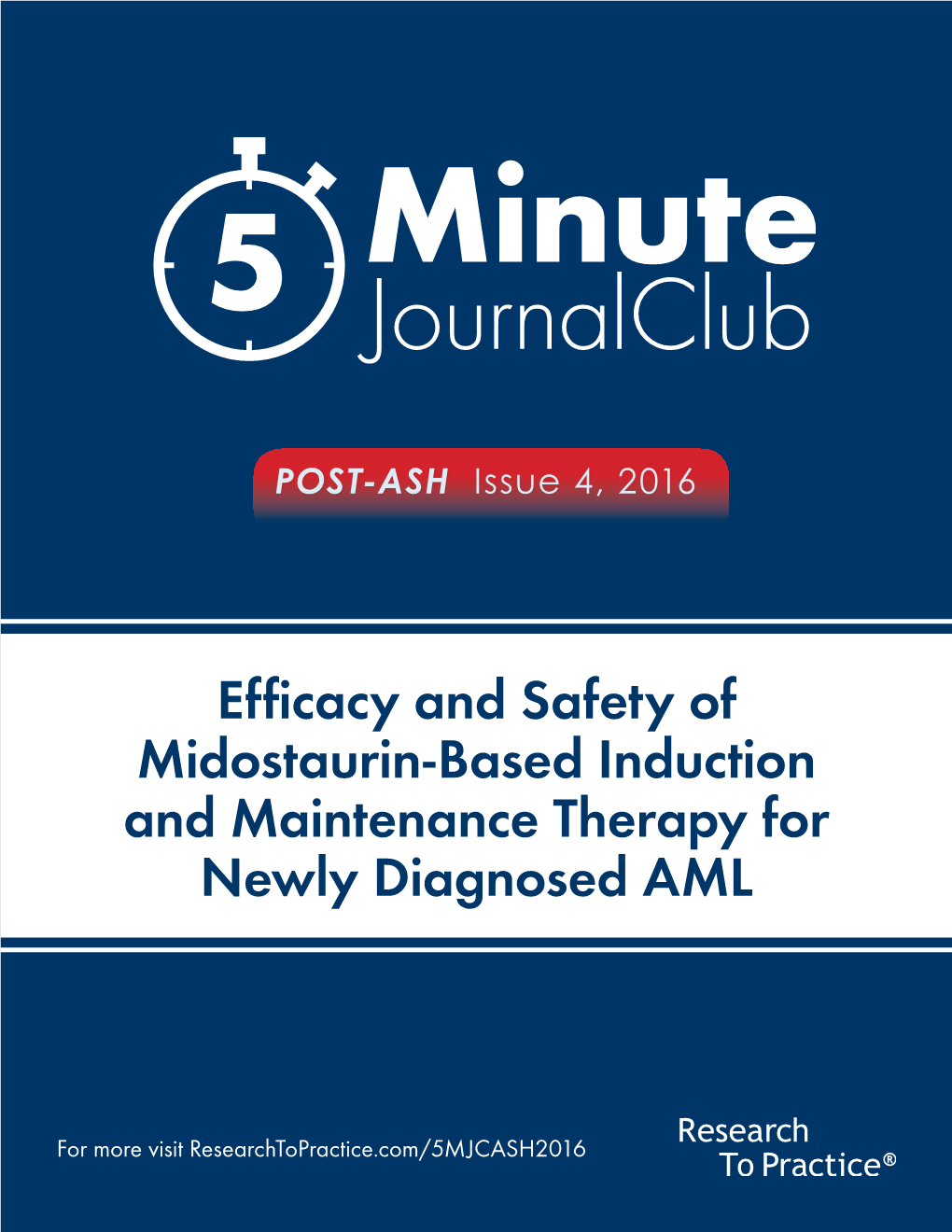 Efficacy and Safety of Midostaurin-Based Induction and Maintenance Therapy for Newly Diagnosed AML