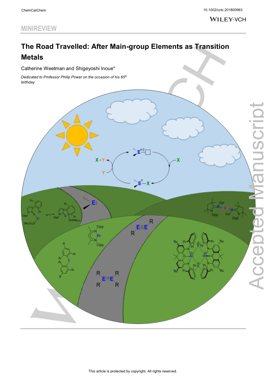 The Road Travelled: After Main‐Group Elements As Transition Metals