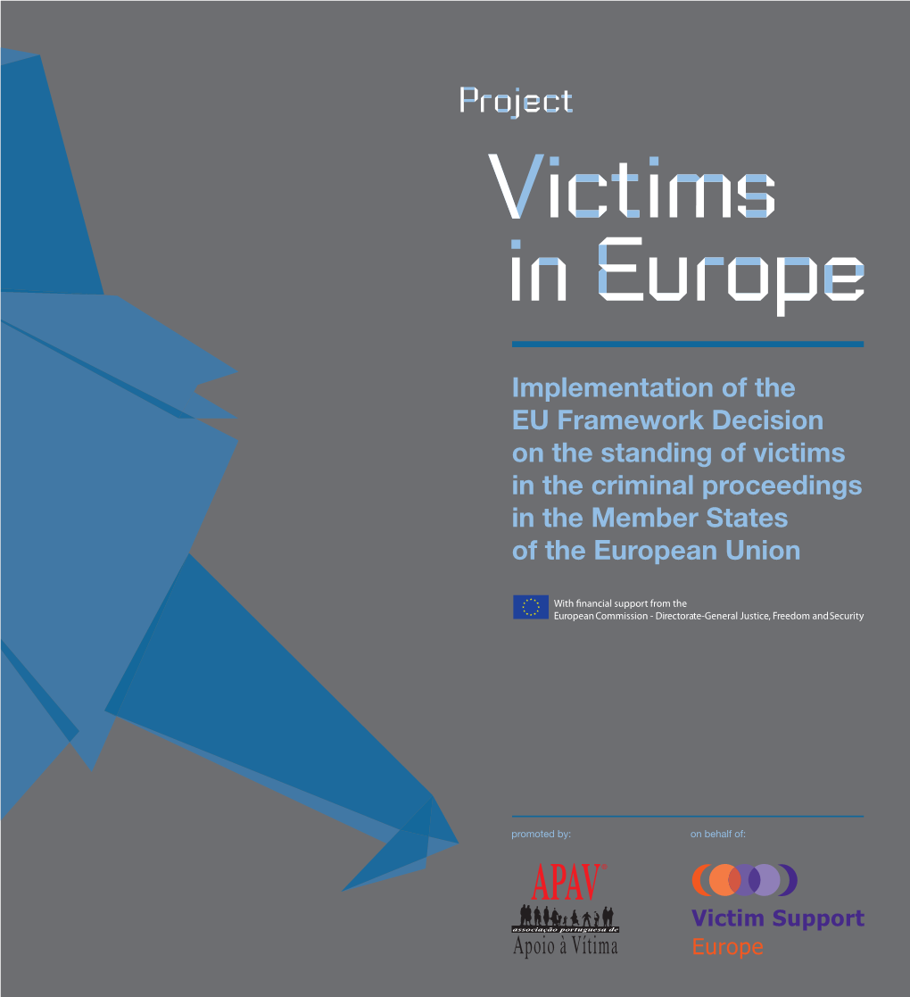 Report Victims in Europe