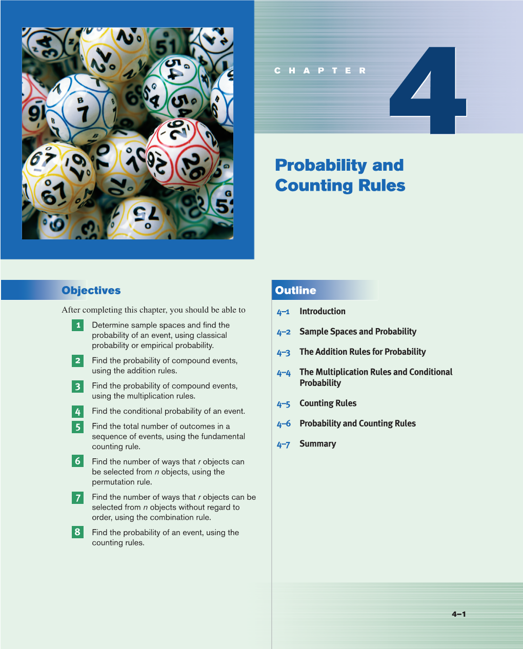 Probability and Counting Rules