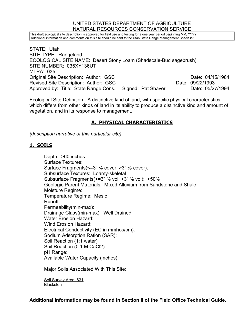 United States Department of Agriculture s18