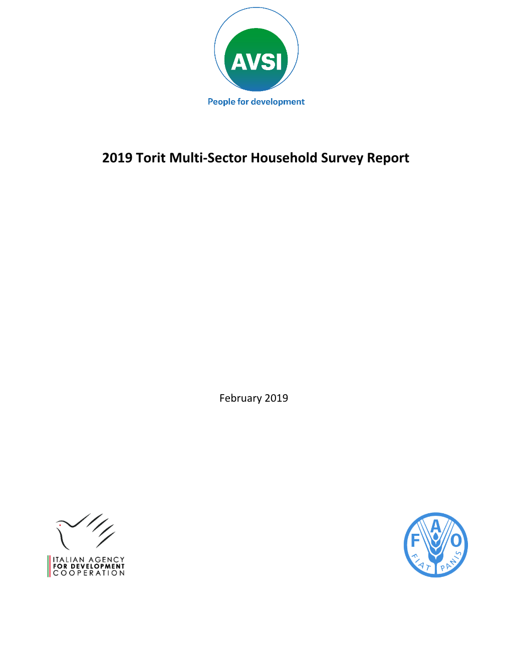 2019 Torit Multi-Sector Household Survey Report