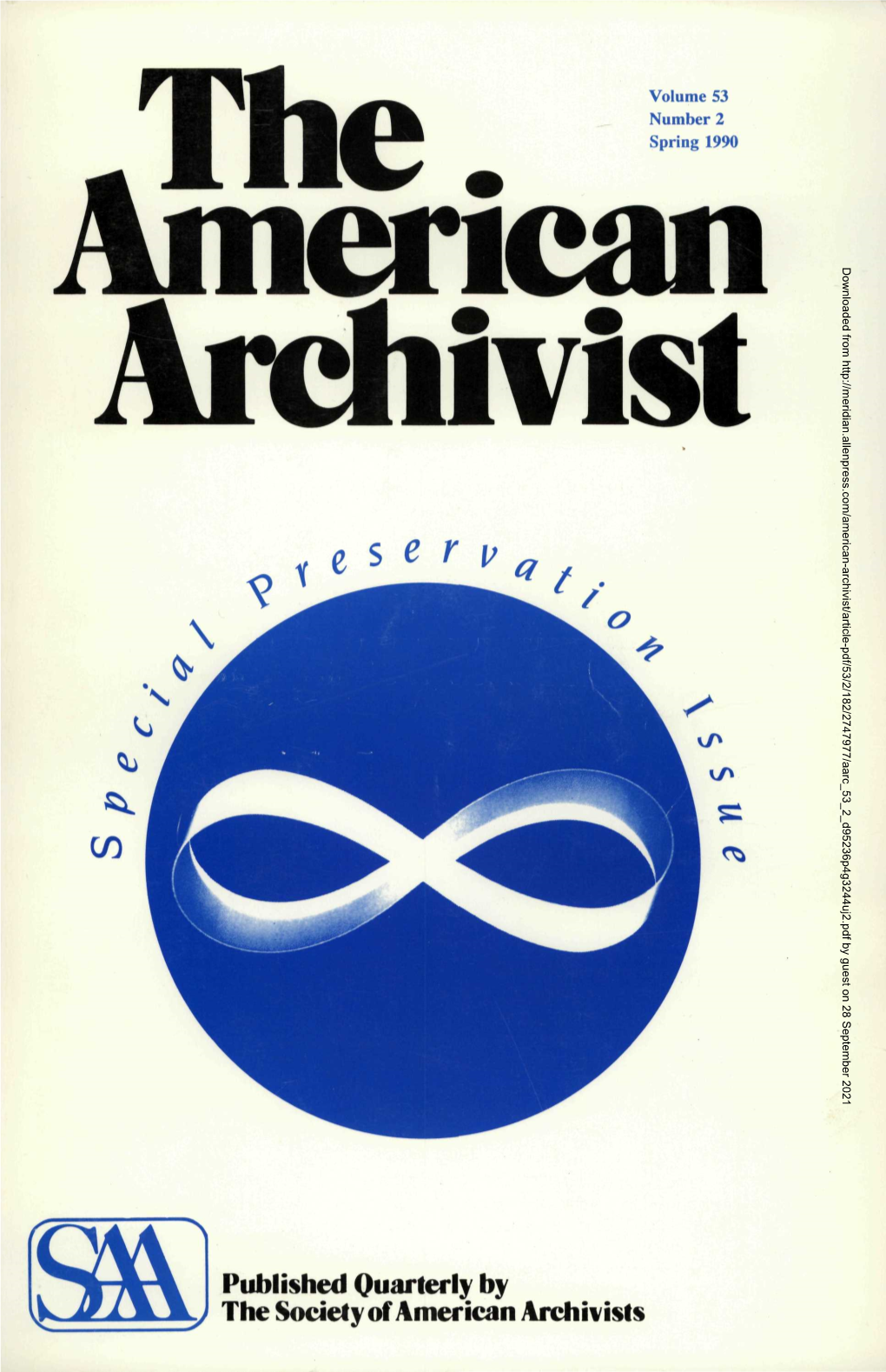 The. American Archivist