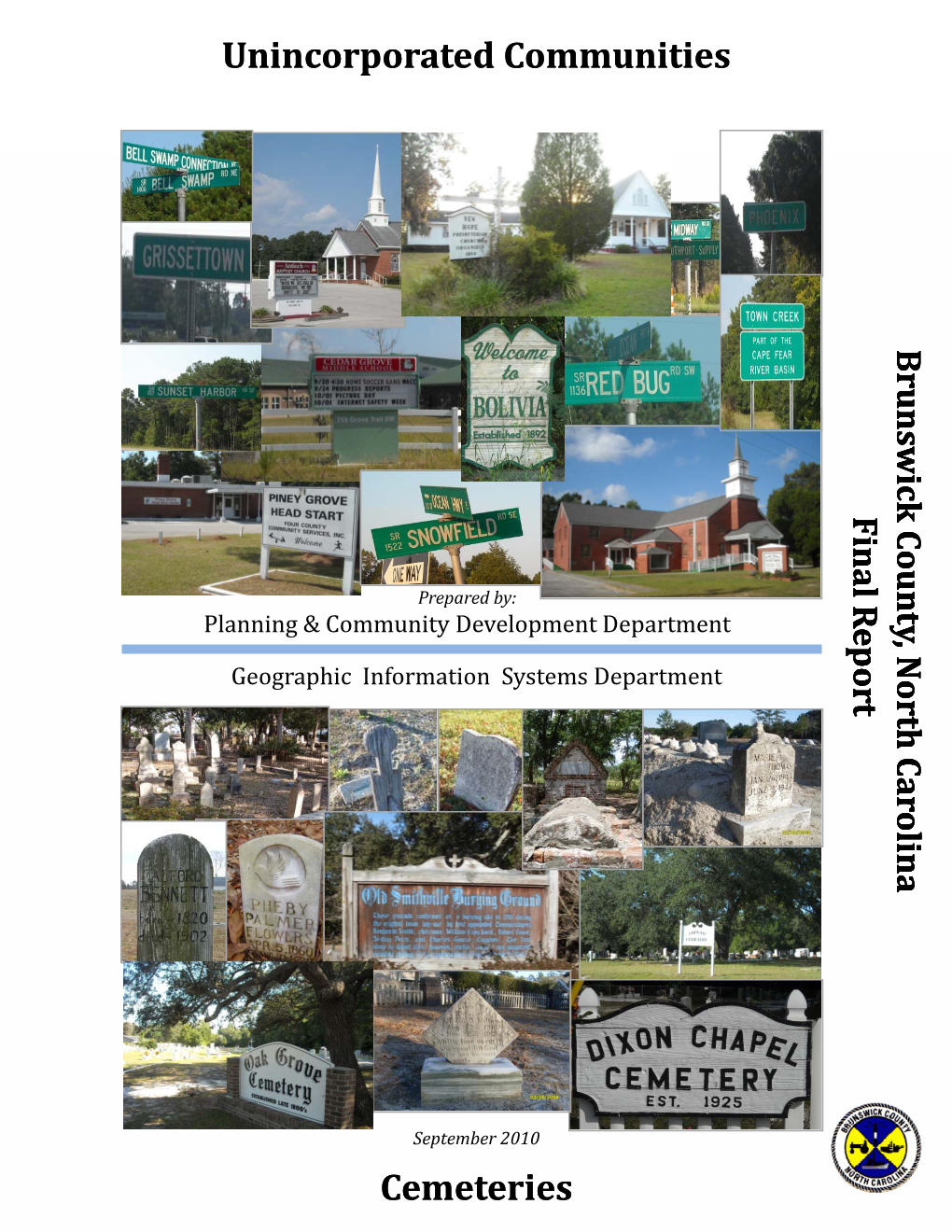 Unincorporated Communities Cemeteries