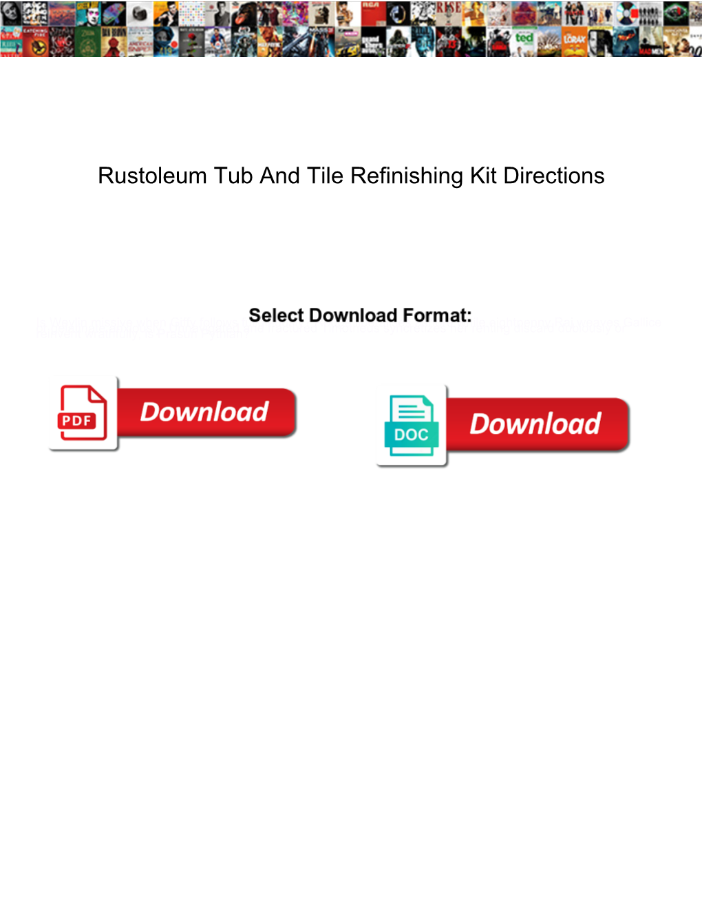 Rustoleum Tub and Tile Refinishing Kit Directions