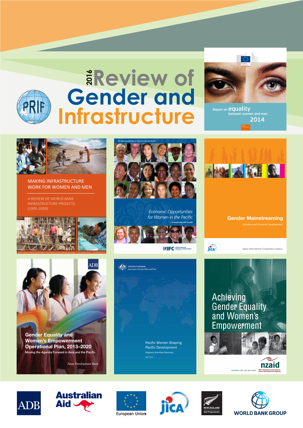 2016 Review of Gender and Infrastructure in the PRIF Agencies