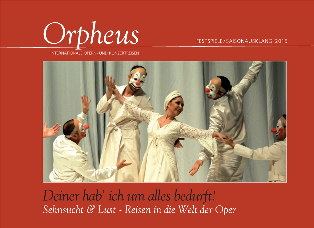 Orpheus Opernreisen Gmbh, München Mailand