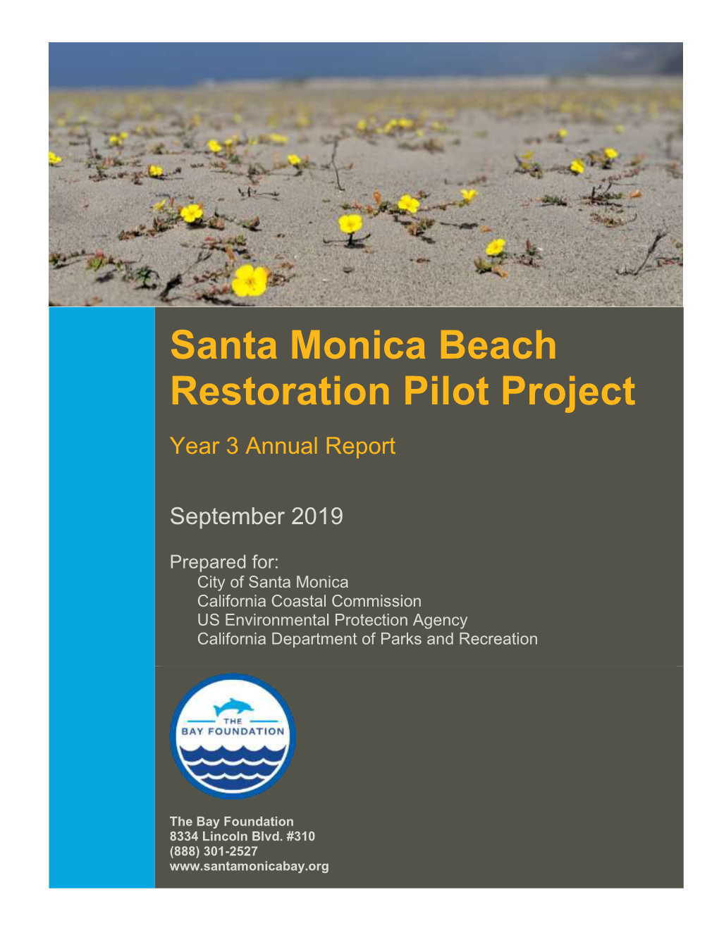 Santa Monica Beach Restoration Pilot Project