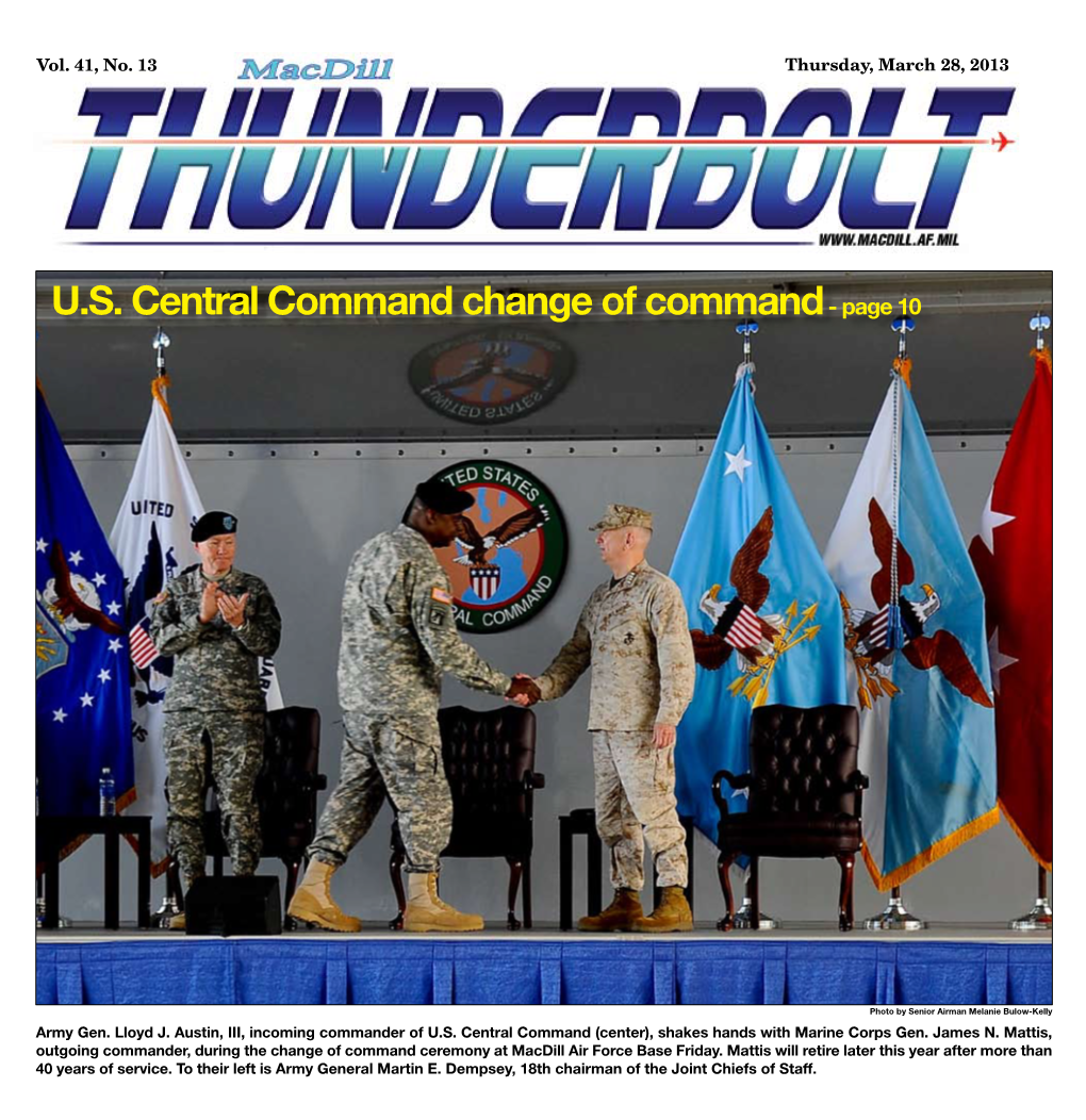 U.S. Central Command Change of Command- Page 10