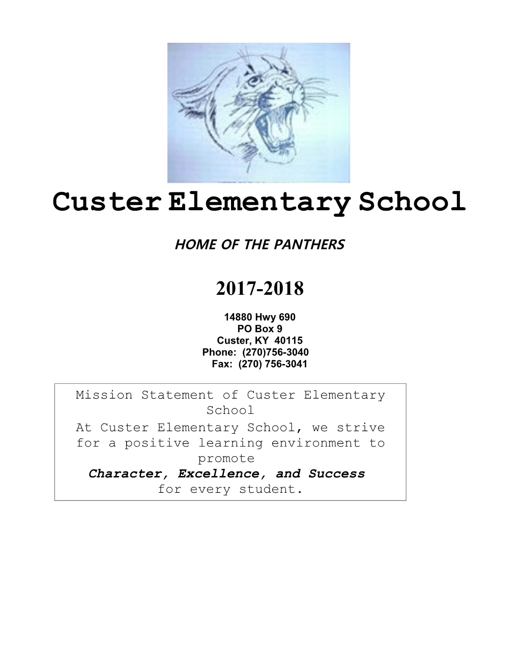 Custer Elementary School