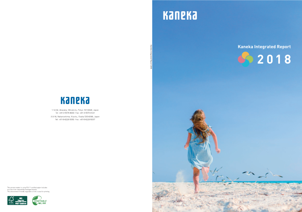 Kaneka Integrated Report 2018