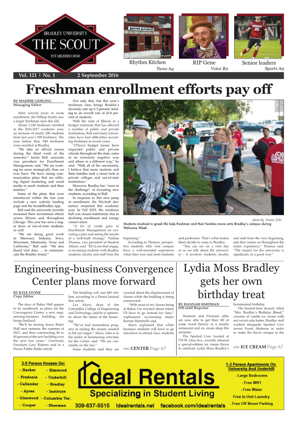 Freshman Enrollment Efforts Pay