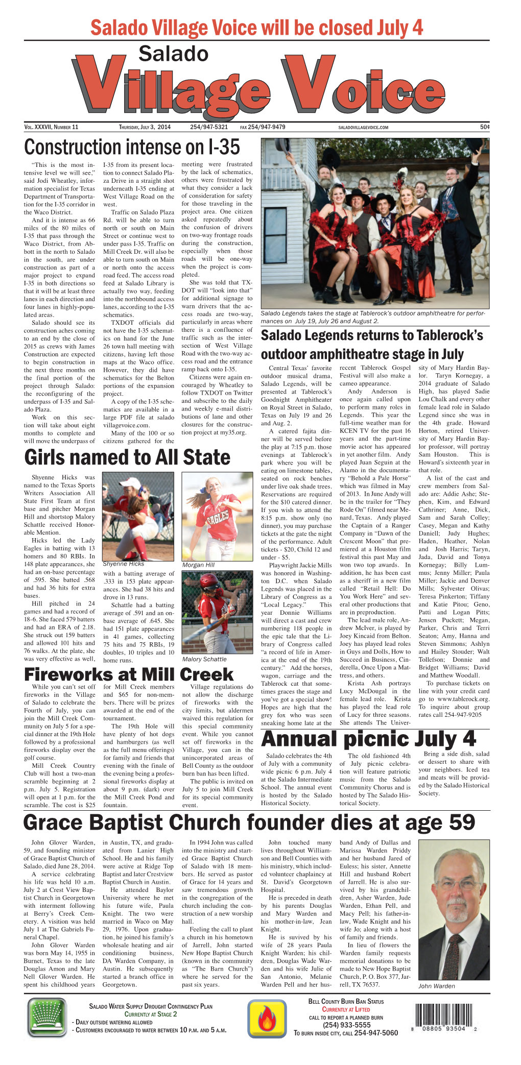 Salado Village Voice July 3 2014