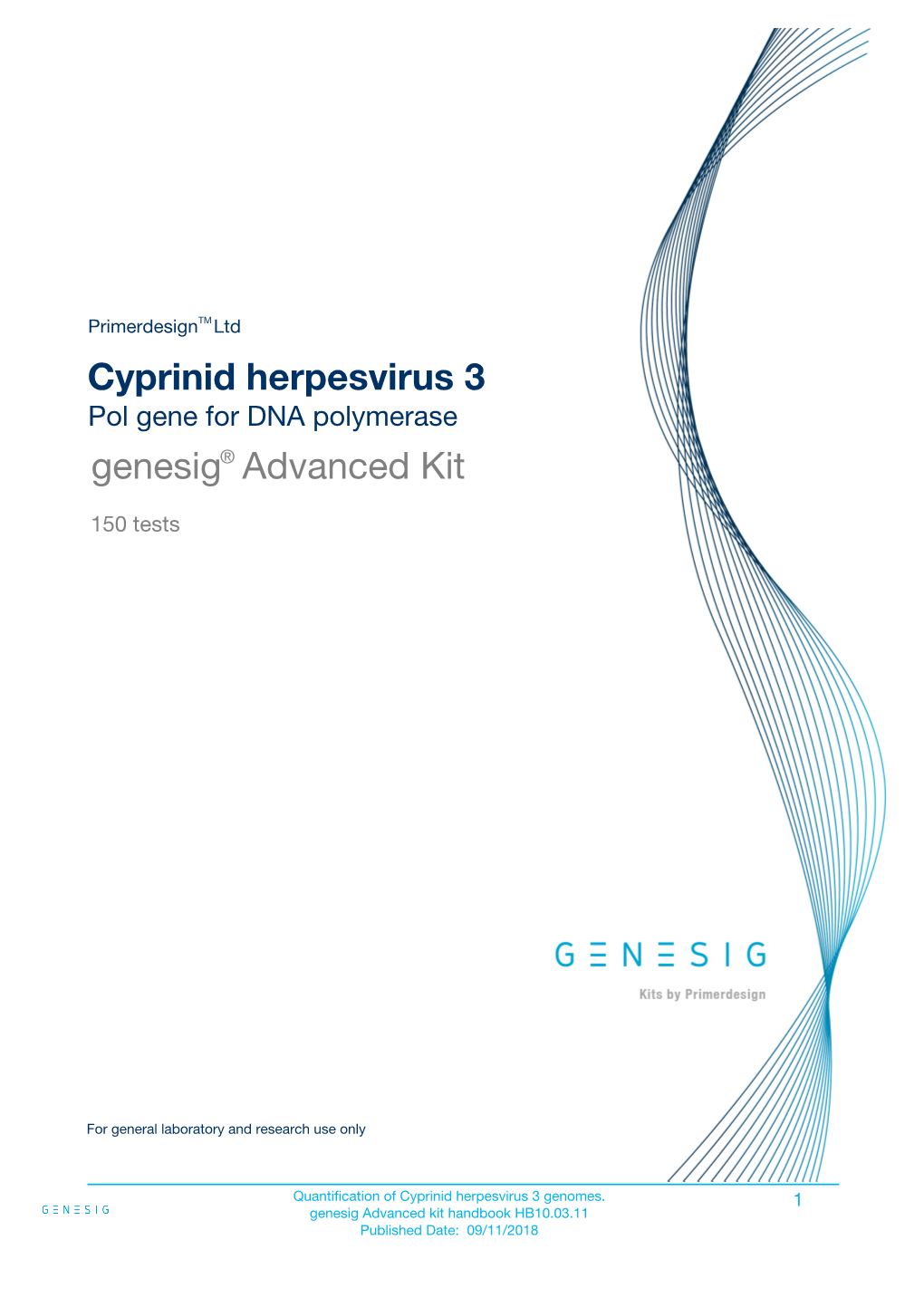 Cyprinid Herpesvirus 3 Genesig Advanced