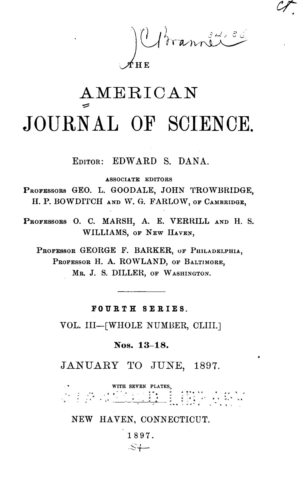 American Journal of Science