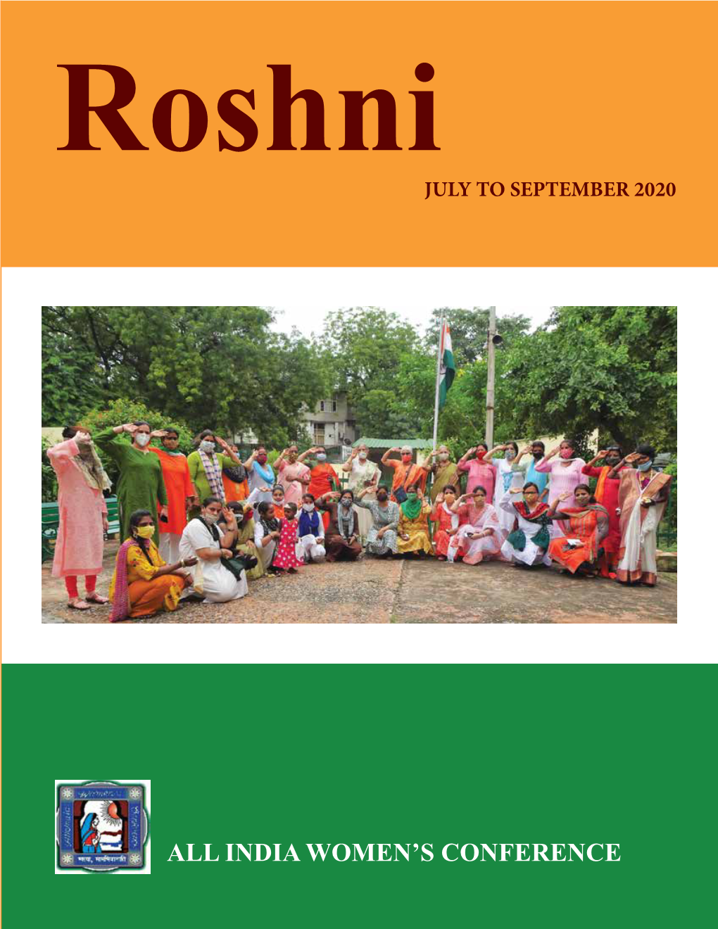 Roshni JULY to SEPTEMBER 2020