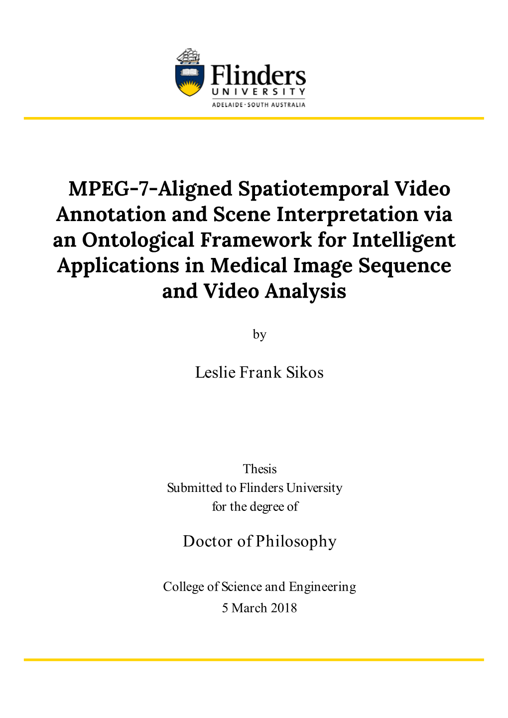 MPEG-7-Aligned Spatiotemporal Video Annotation and Scene