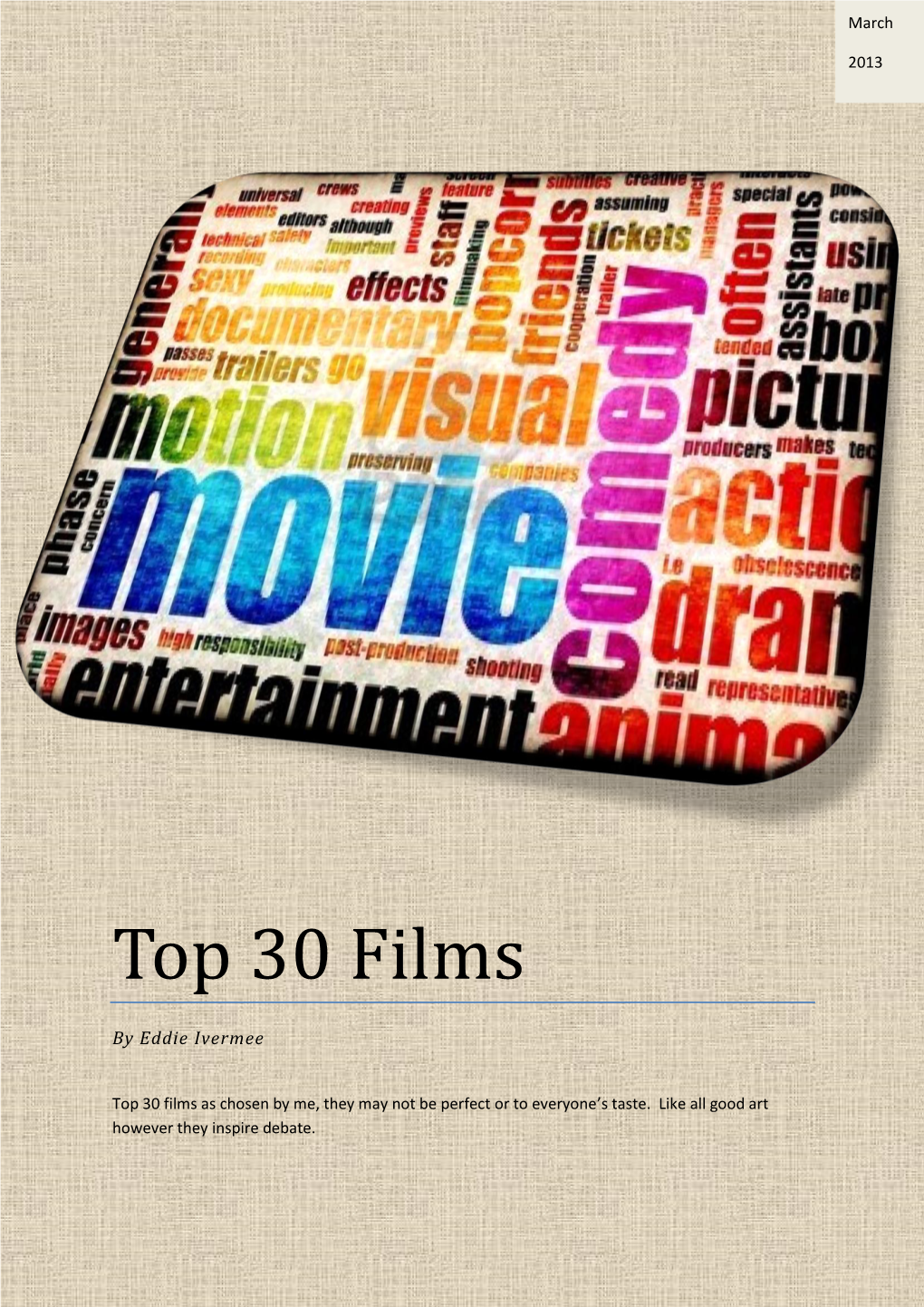 Top 30 Films