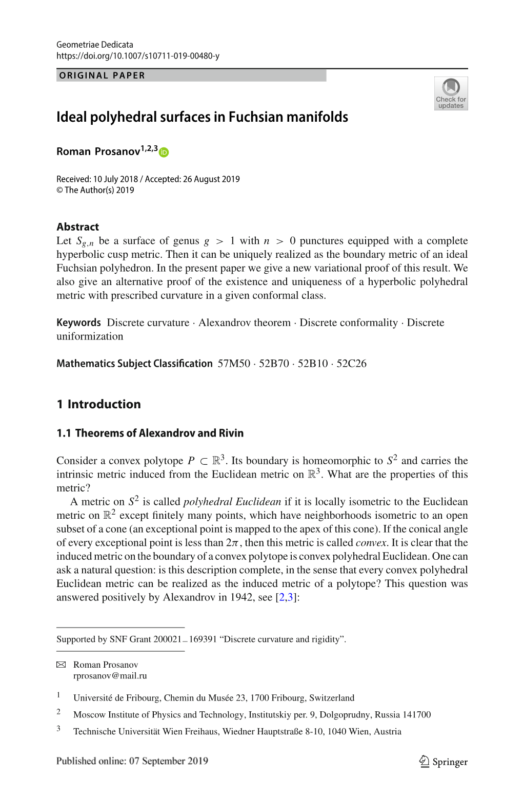 Ideal Polyhedral Surfaces in Fuchsian Manifolds