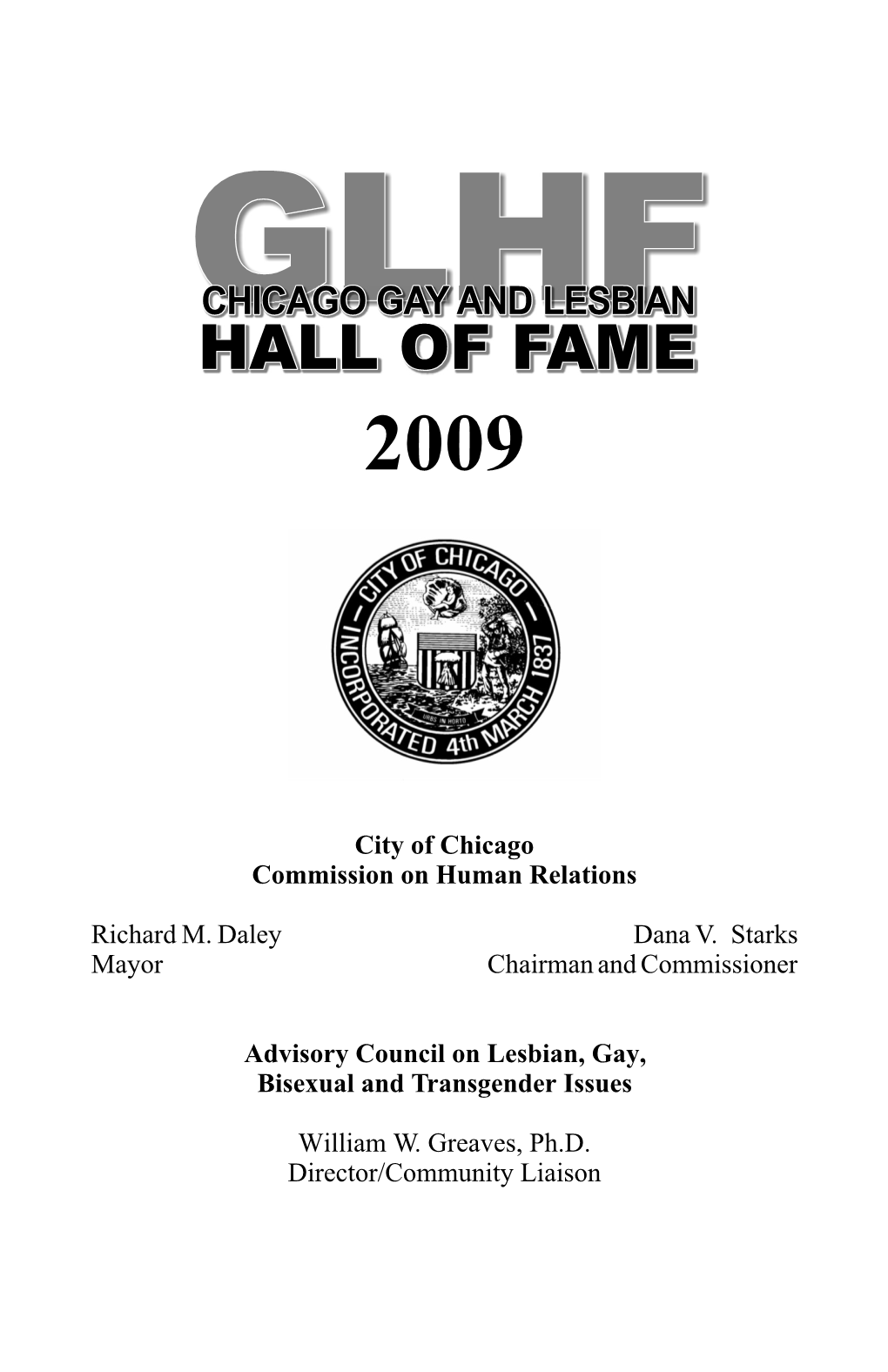 2009 Program Book