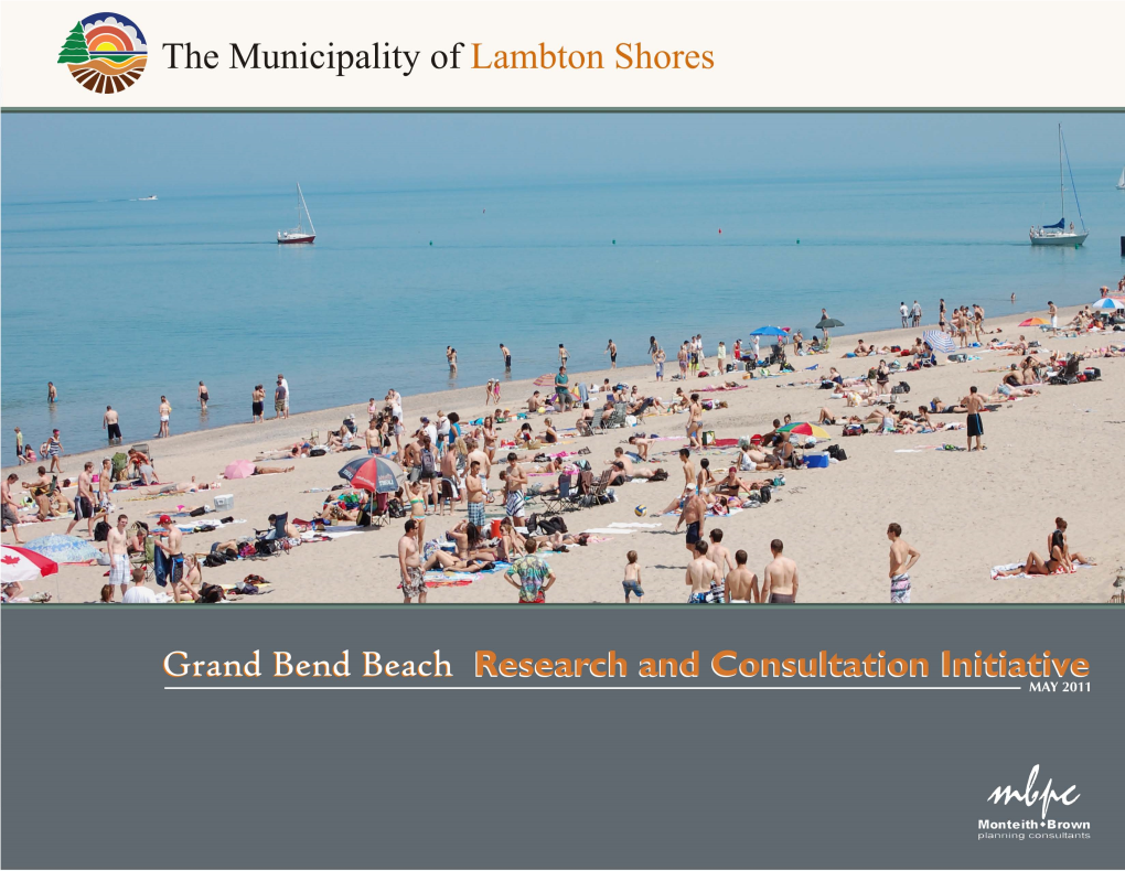 Grand Bend Beach Research and Consultation Initiative