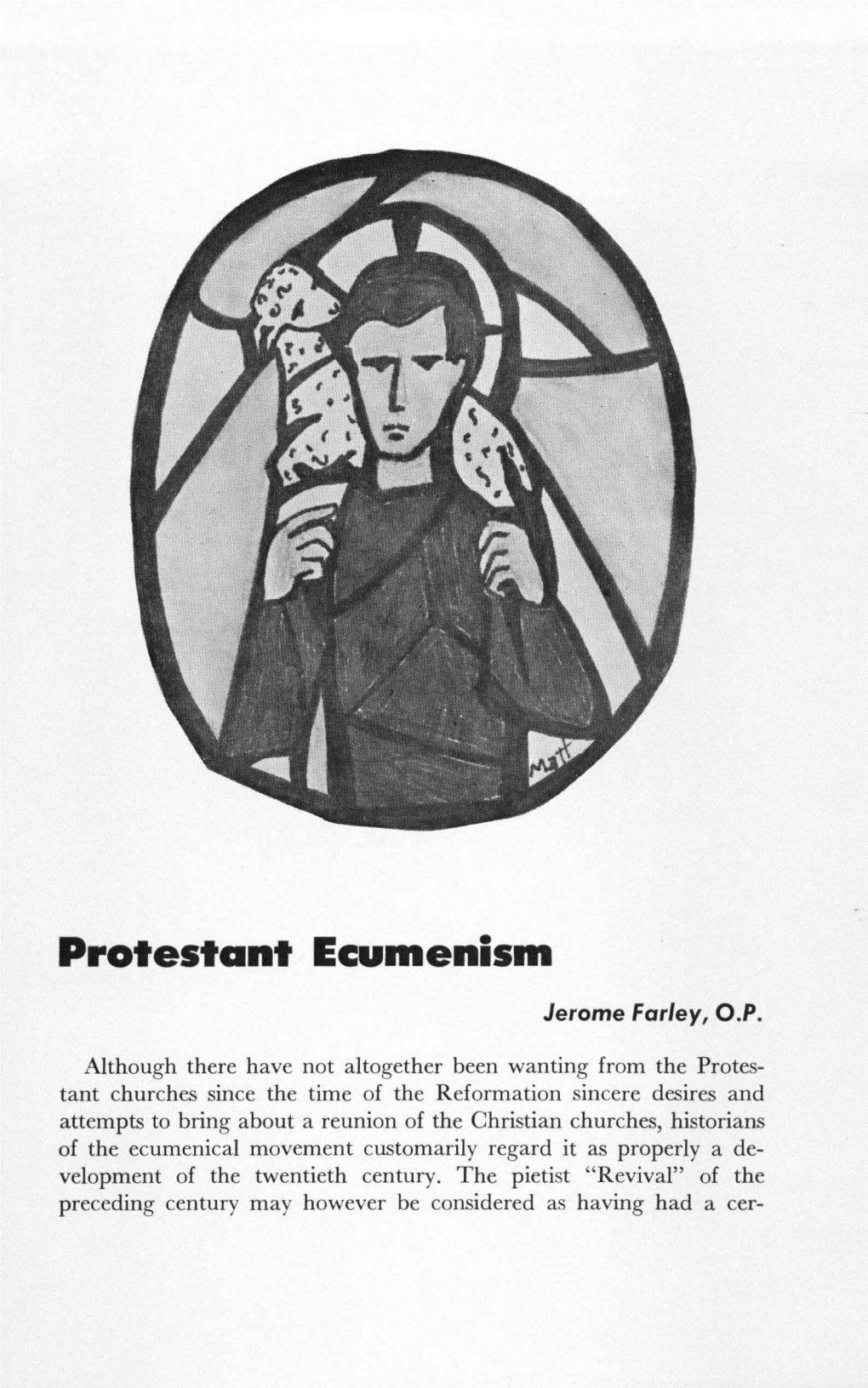 Protestant Ecumenism