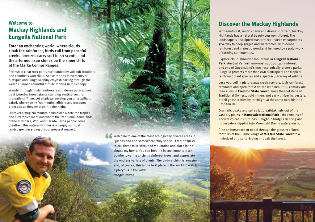 Mackay Highlands and Eungella National Park Discovery Guide