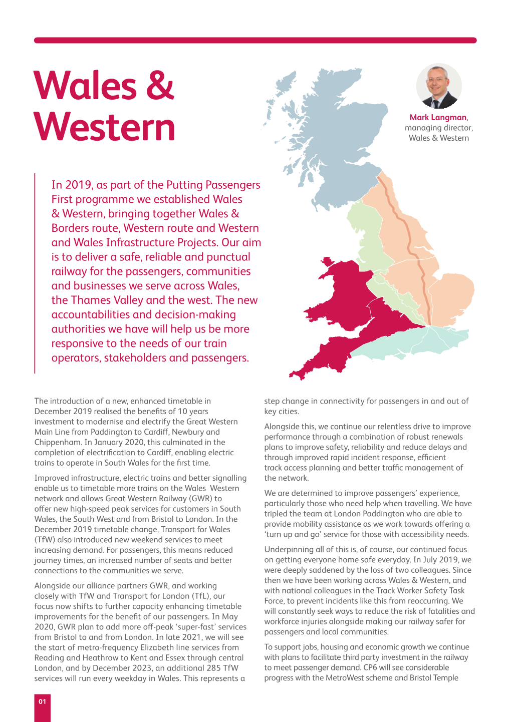 CP6 Delivery Plan Update – Wales & Western