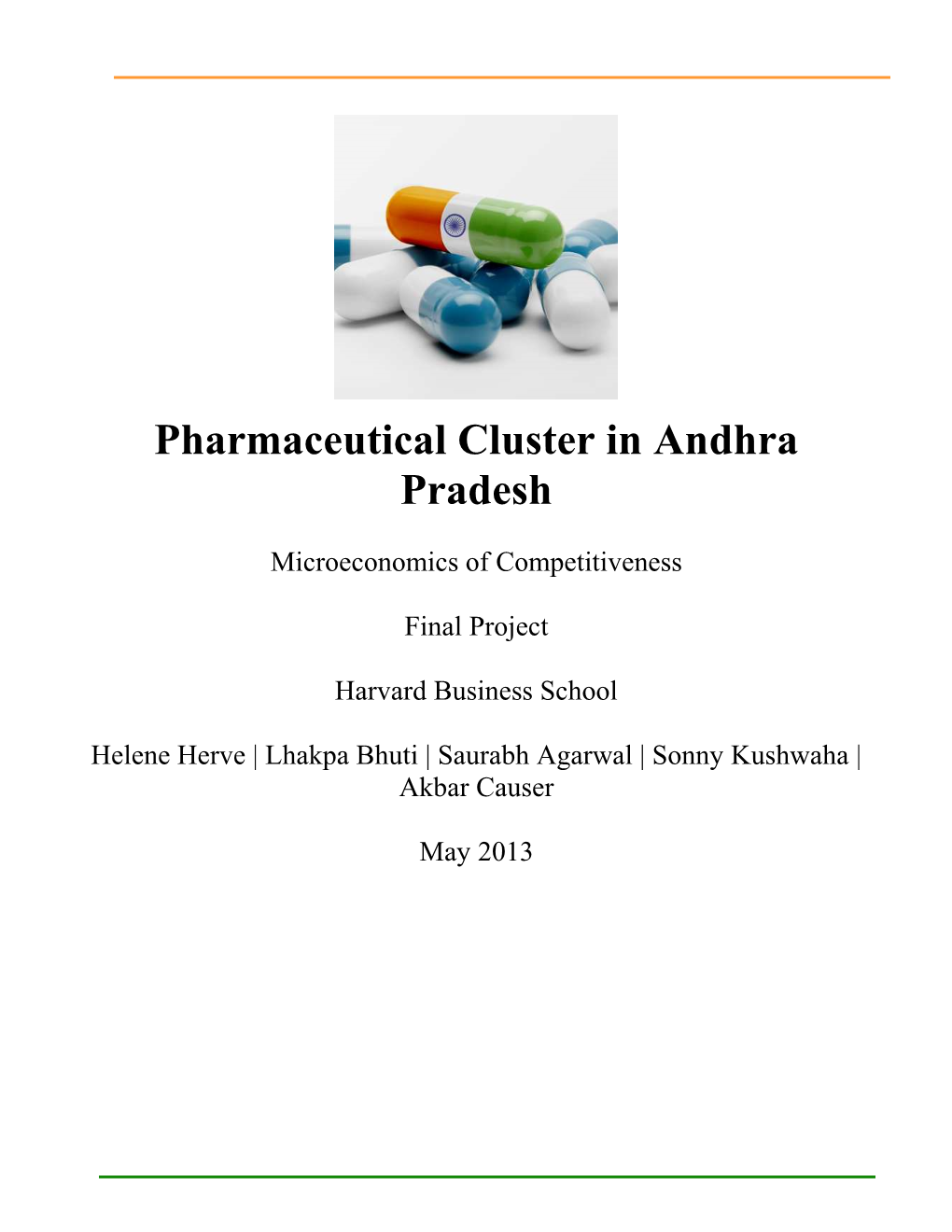 Pharmaceutical Cluster in Andhra Pradesh