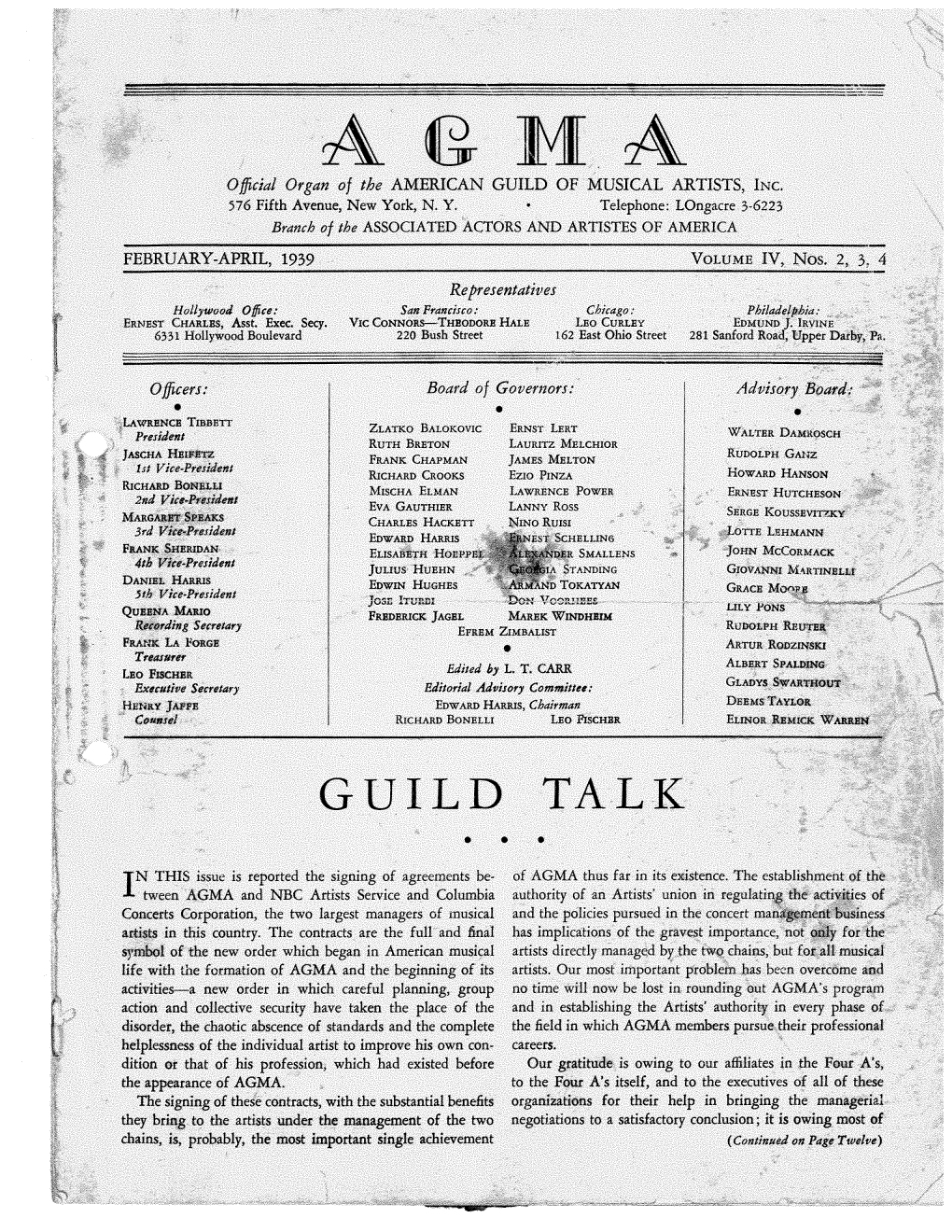 THE BALLET Corps De Ballet of Metropolitan, Chicago and San Francisco Draw up Schedules of Minimum Pay and Conditions of Employment