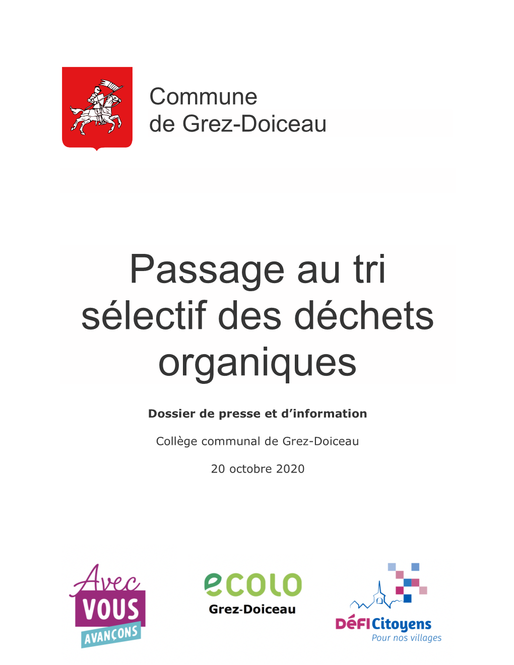 Passage Au Tri Sélectif Des Déchets Organiques