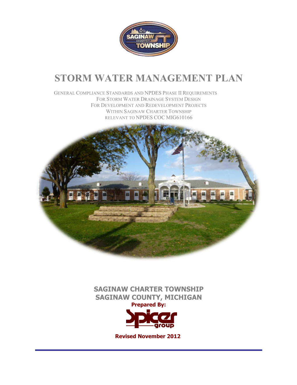 Storm Water Management Plan