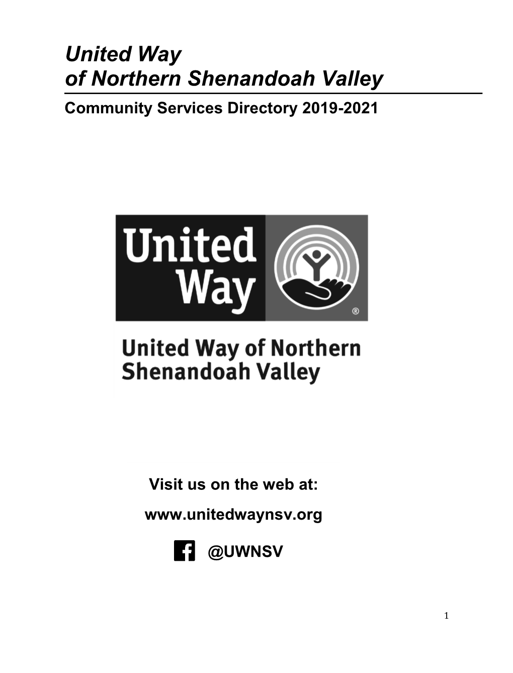2019-2021 Community Services Directory