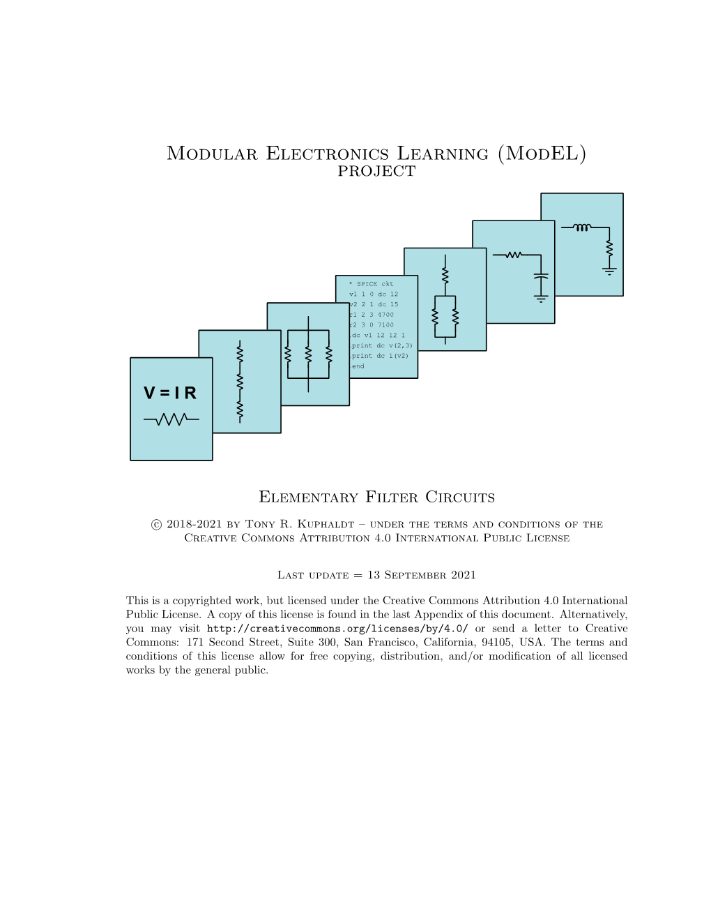 Elementary Filter Circuits