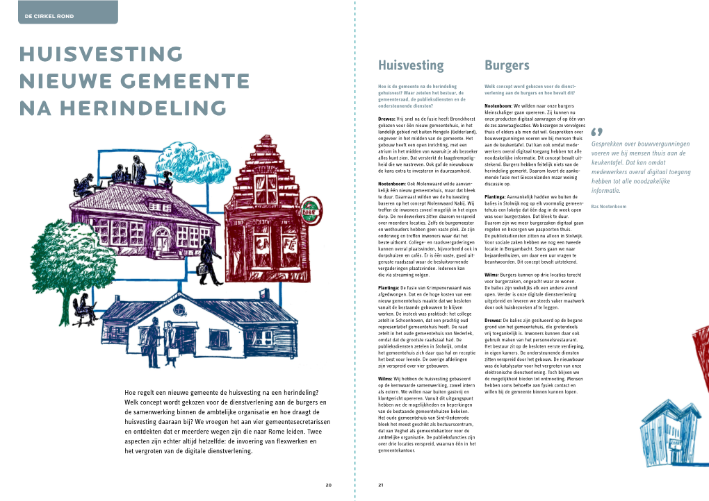 Huisvesting Nieuwe Gemeente Na Herindeling