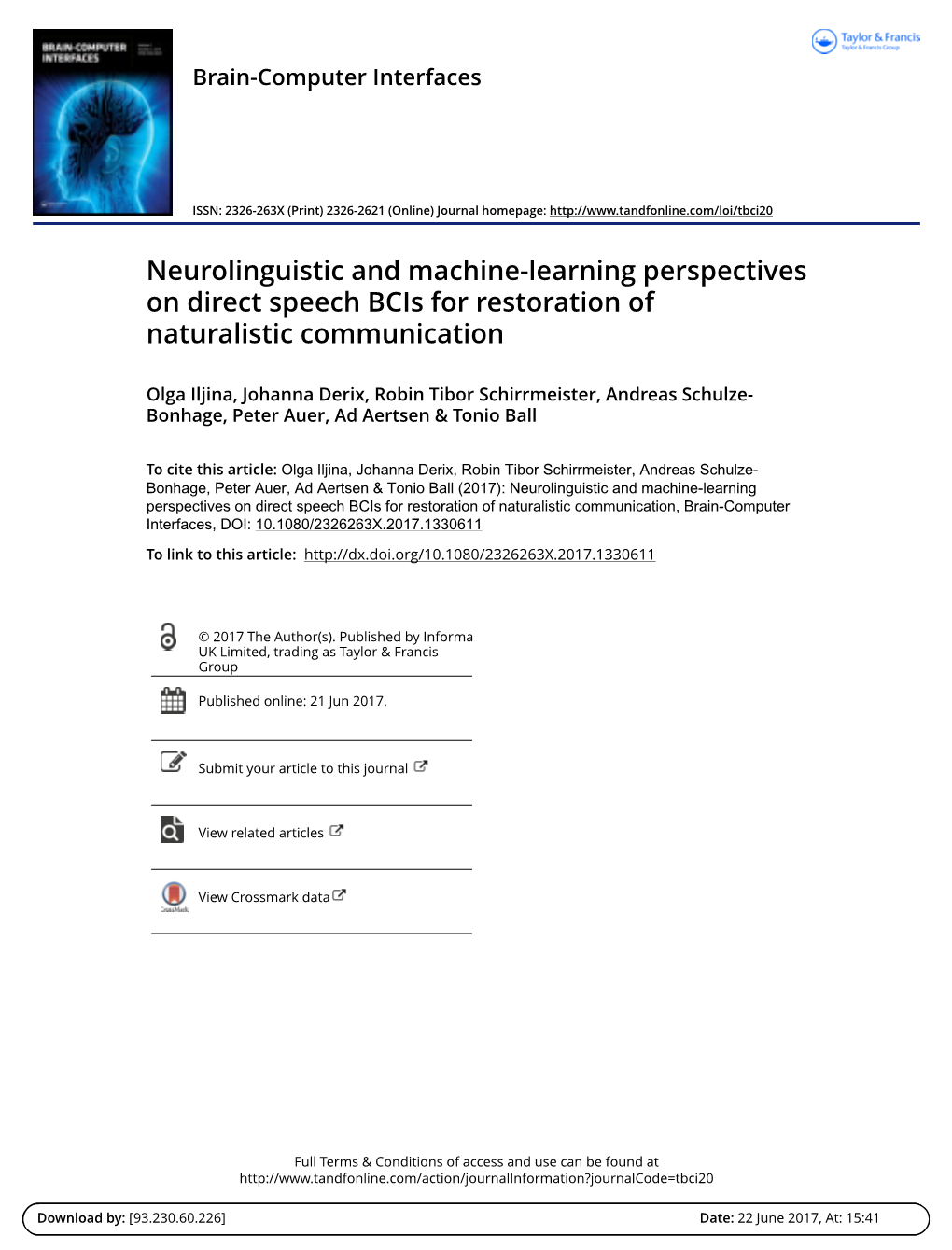 Neurolinguistic and Machine-Learning Perspectives on Direct Speech Bcis for Restoration of Naturalistic Communication