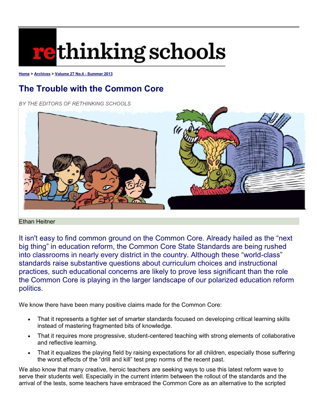 Rethinking Schools