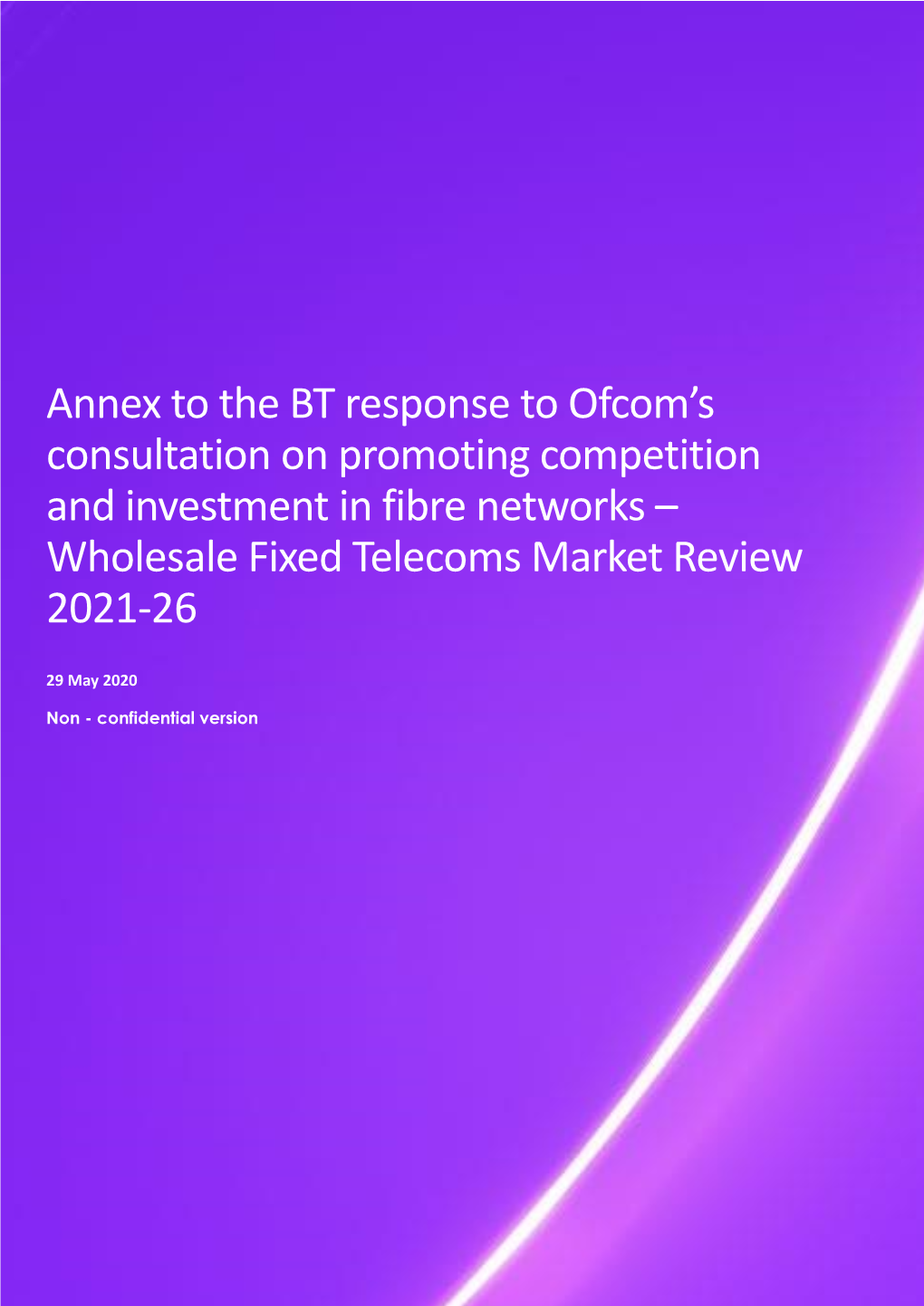 BT Group Regulatory Affairs, Response Remove All 4